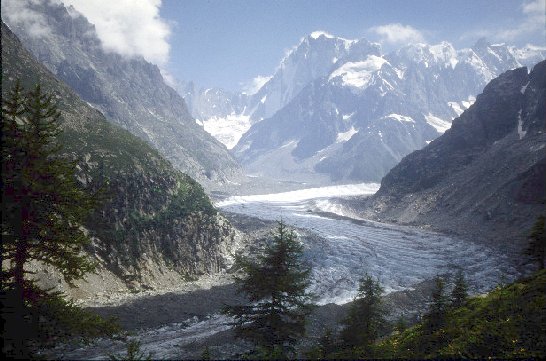 Mer de Glace z Montenvers