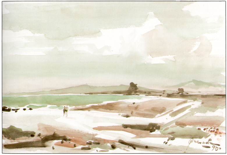 Obraz od pana Quesady. Tak se má malovat akvarel!