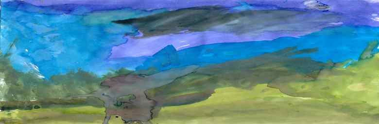 To nejsou fleky m, ani male Sedlka, nbr fleky Pando. Ona tak maluje velmi synteticky.