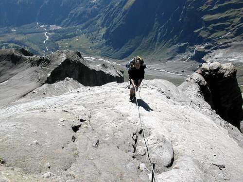 Roman stoup k vrcholu