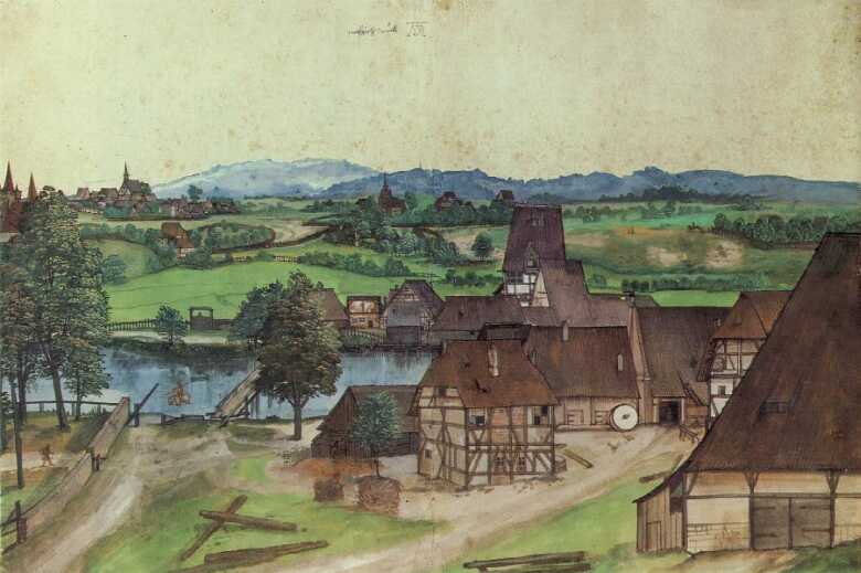 Albrecht Drer: Dl na ervenou epu