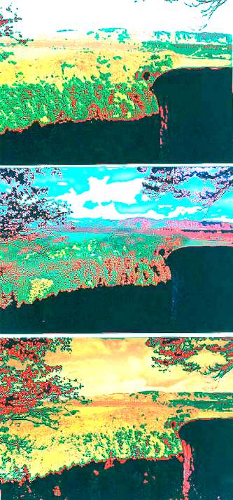 Chochovy experimenty s barevnmi filtry.