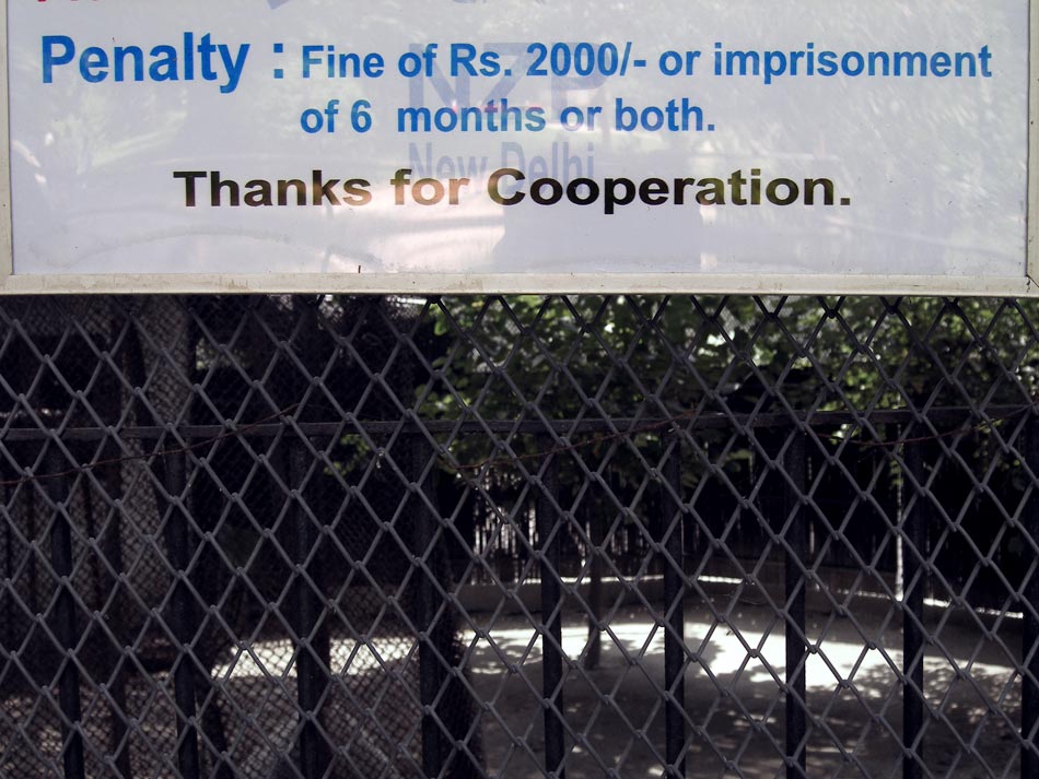 Dky za spoluprci (Nov Dill, srpen 2007) / Thanks for Cooperation (New Delhi, August 2007)