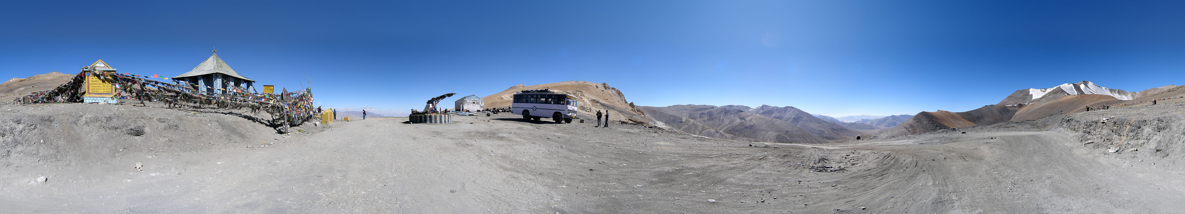 Tanglang La (5360 m. n. m.), druh nejvy motorizovan sedlo na svt