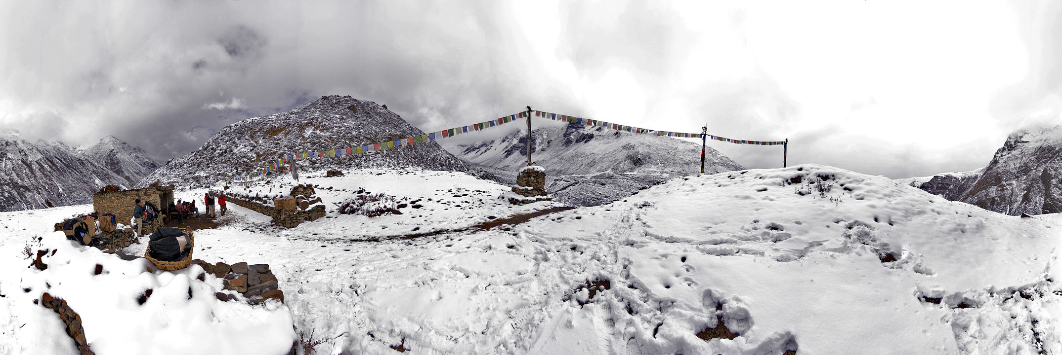Mezi Manangem a High Campem (Annapurna)