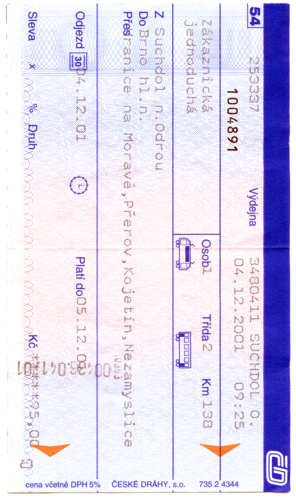 Nkte lid si ltaj balnem kolem zemkoule, j se sotva zmu na cestu vlakem ze Suchdola do Brna