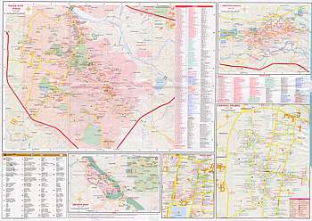 Patan, Bhaktapur, Kirtipur, Durbar Marg a Central Thamel, 150 dpi, barevn, 5,9 MB