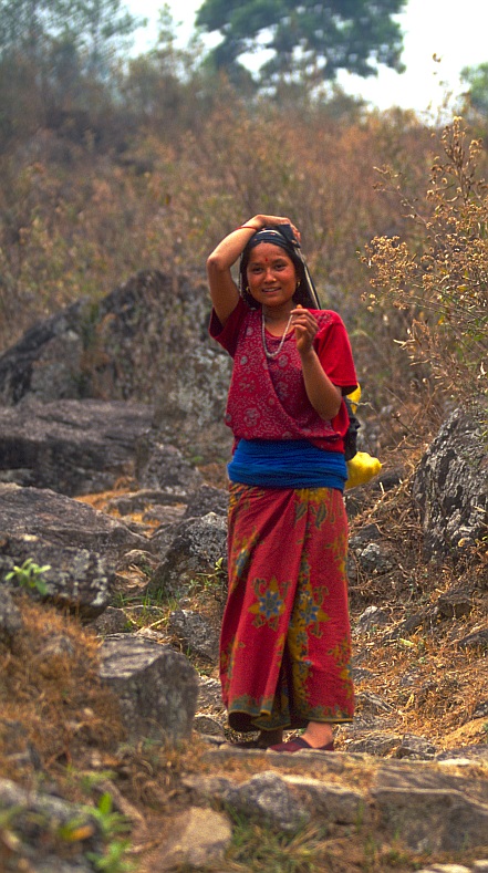 Neplka pobl vesnice Nayagaon, fotografie Petra Lazar, kolekce Etnosex