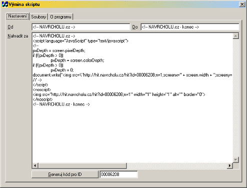 Vmna skript, software, bez nho se webmaster neobejde
