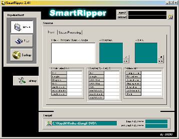 SmartRipper, program, kter rozlut rafinovan zakdovan soubory na DVD a ulo je na disk potae. Jeden z mla program, kter doopravdy funguj.