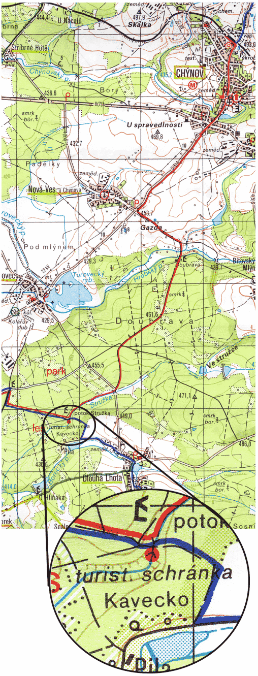 Schrnka turistick poty